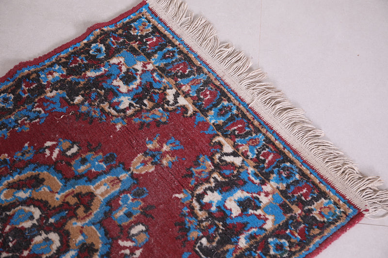 Small Moroccan rug 1.9 X 3.5 Feet