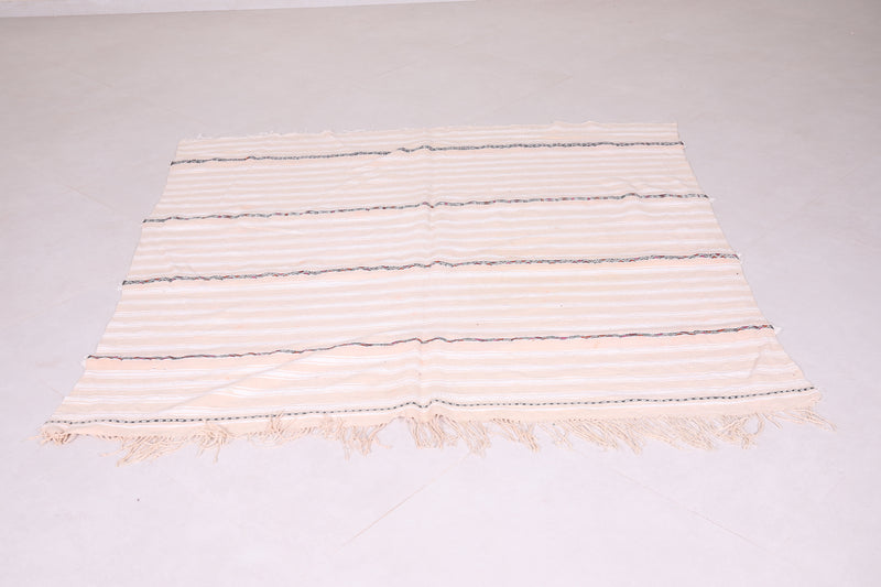 Square berber rug wedding 5.3 FT X 5.3 FT