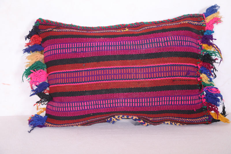 Purple Kilim Pillow 14.1 INCHES X 19.6 INCHES