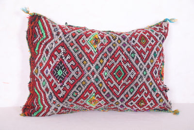 Vintage Moroccan pillow 16.1 INCHES X 23.2 INCHES