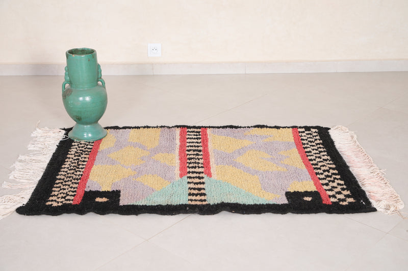 Colorful Azilal Berber Rug - Handmade Moroccan Carpet - Custom Rug