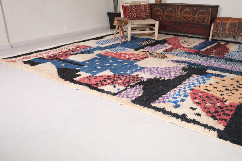 Handmade Berber Area Rug - Colorful Moroccan Rug - Custom Rug - custom moroccan rugs