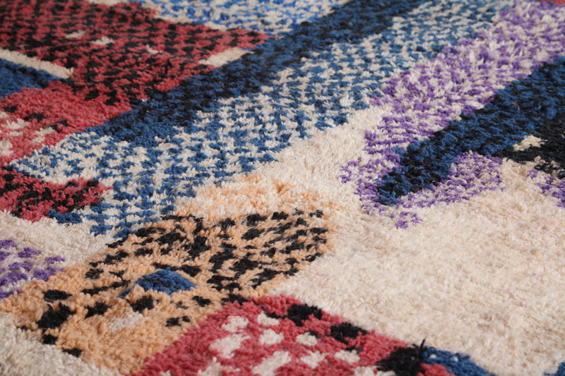 Handmade Berber Area Rug - Colorful Moroccan Rug - Custom Rug - custom moroccan rugs