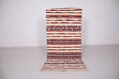 Handwoven Kilim 3.1 FT X 6.4 FT