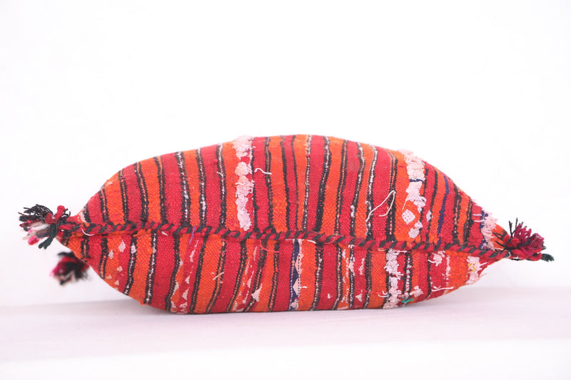 Moroccan red pillow 15.7 INCHES X 18.5 INCHES