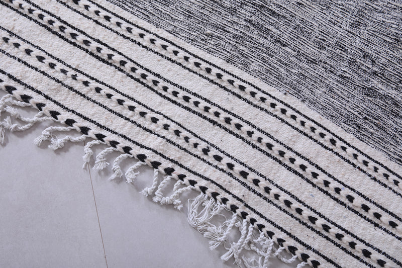 Custom Gray Moroccan rug - Handmade Berber area rug