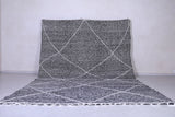 Custom Gray Moroccan rug - Handmade Beni Ourain area rug - Wool rug - custom moroccan rugs