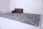 Custom Gray Moroccan rug - Handmade Beni Ourain area rug - Wool rug - custom moroccan rugs