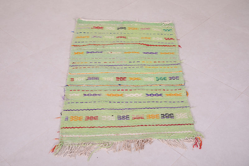 Handwoven Kilim 2.2 FT X 3.7 FT