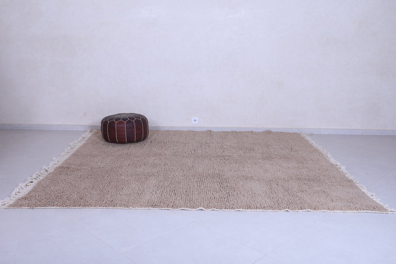 Moroccan area rug - Custom Brown Beni ourain rug