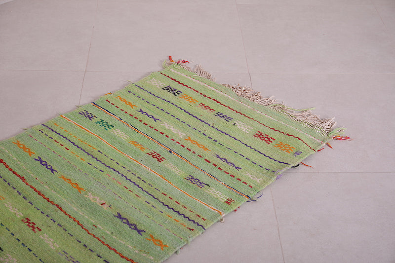 Handwoven Kilim 2.2 FT X 3.7 FT