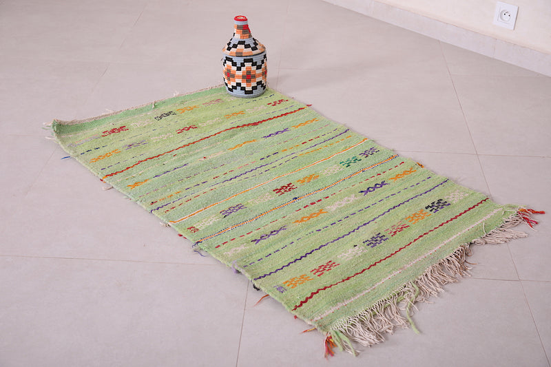 Handwoven Kilim 2.2 FT X 3.7 FT