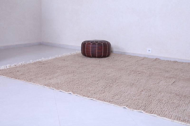 Moroccan area rug - Custom Brown Beni ourain rug