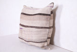 Moroccan kilim pillow 19.6 INCHES X 20 INCHES