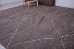Brown Moroccan rug - Beniourain Rug - Handmade rug - Custom Rug