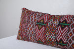 Long Moroccan berber pillow 14.1 INCHES X 31.4 INCHES