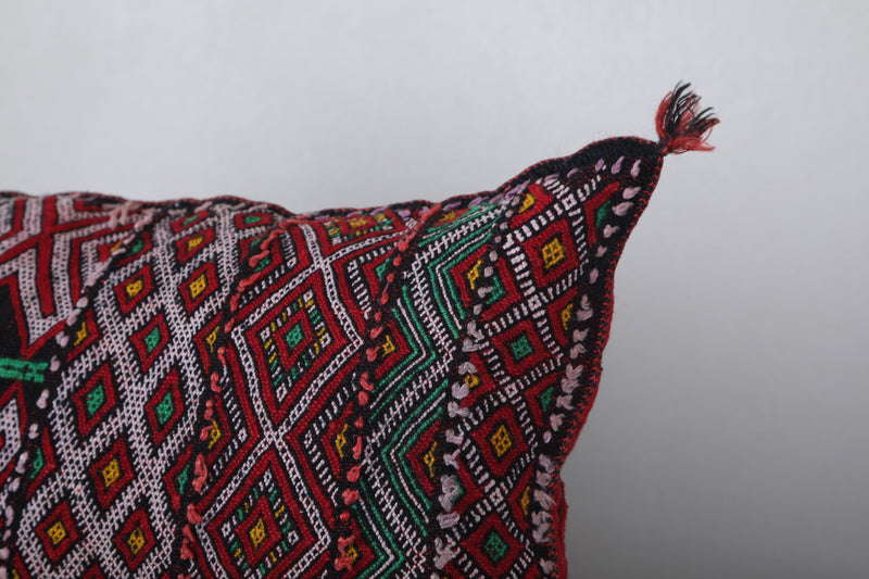 Long Moroccan berber pillow 14.1 INCHES X 31.4 INCHES