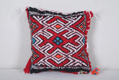 Red pillow kilim 7.8 INCHES X 8.6 INCHES