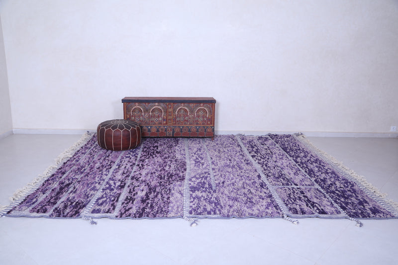 Moroccan Purple rug - Custom area rug - Wool rug - custom moroccan rugs