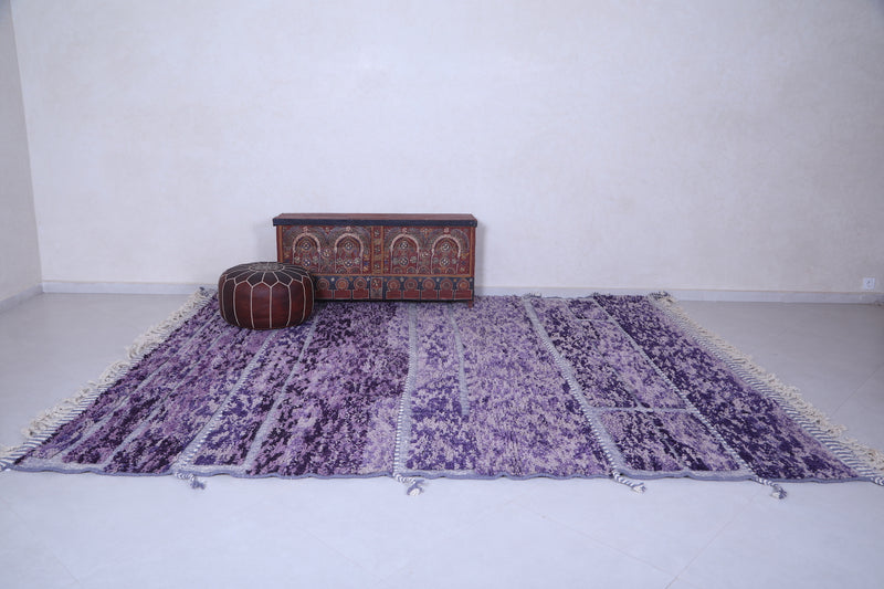 Moroccan Purple rug - Custom area rug - Wool rug - custom moroccan rugs