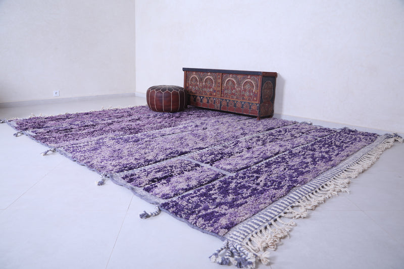 Moroccan Purple rug - Custom area rug - Wool rug - custom moroccan rugs