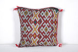 Tribal Moroccan pillow 14.5 INCHES X 15.3 INCHES