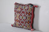 Tribal Moroccan pillow 14.5 INCHES X 15.3 INCHES