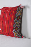 Tribal Moroccan pillow 14.5 INCHES X 15.3 INCHES