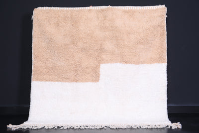 Contemporary Peach rug - Moroccan rug - All wool