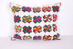 Moroccan handmade kilim pillow 14.9 INCHES X 17.7 INCHES