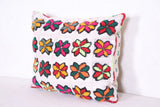 Moroccan handmade kilim pillow 14.9 INCHES X 17.7 INCHES