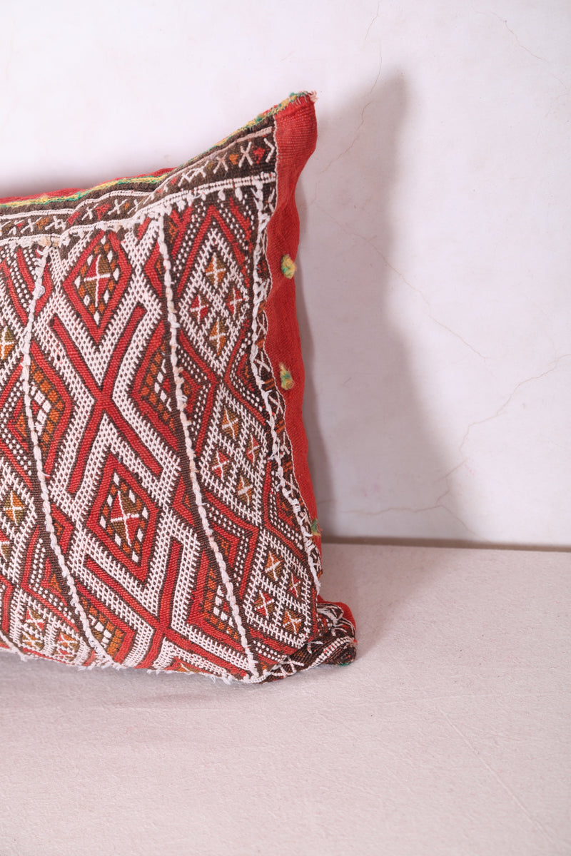 Moroccan pillow cover 14.9 INCHES X 22.4 INCHES