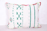 Moroccan handmade kilim pillow 14.9 INCHES X 17.7 INCHES