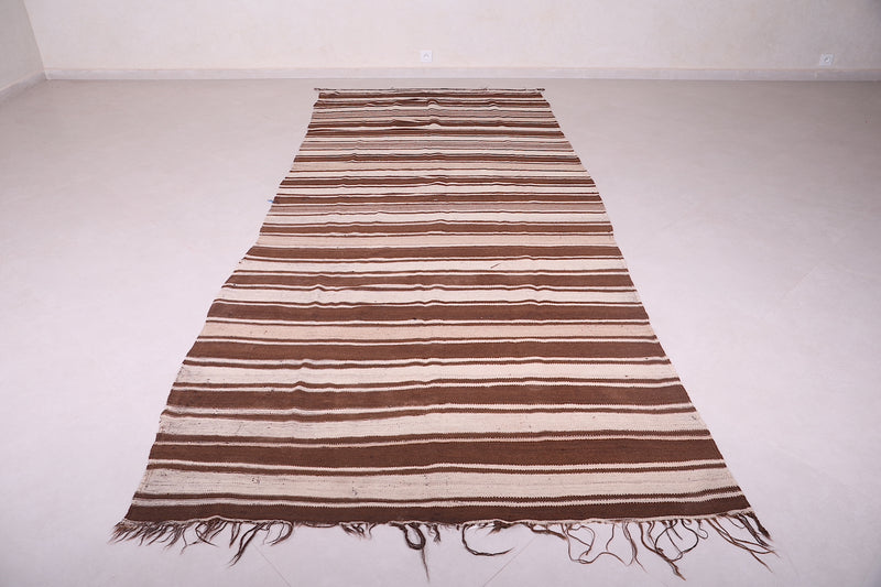 Handmade long kilim 5.1 FT X 12.4 FT