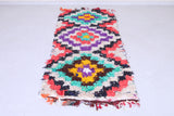 Beautiful Moroccan Runner Rug 2.9 X 6.6 Feet