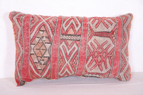 Vintage Moroccan Pillow 14.1 INCHES X 23.2 INCHES