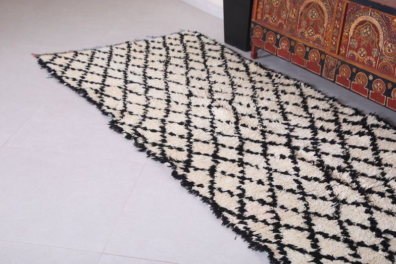 Beni Ourain Rug Runner 3.6 X 8.5 Feet