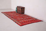 Handwoven Moroccan Kilim 4.4 FT X 10.1 FT