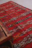 Handwoven Moroccan Kilim 4.4 FT X 10.1 FT