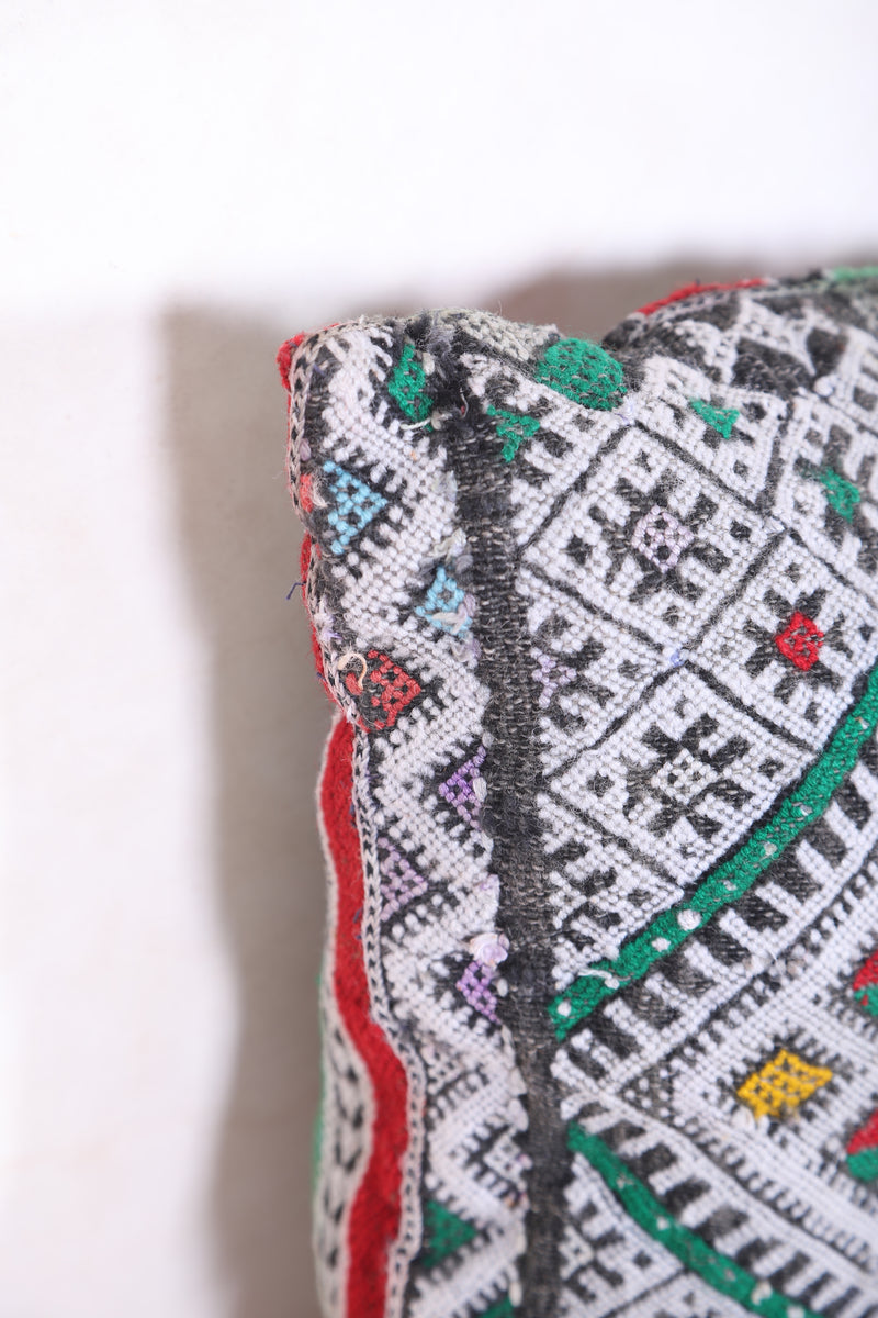 Moroccan pillow 12.9 INCHES X 14.9 INCHES