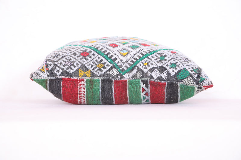 Moroccan pillow 12.9 INCHES X 14.9 INCHES