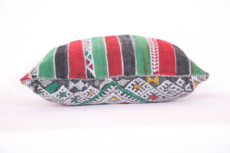 Moroccan pillow 12.9 INCHES X 14.9 INCHES