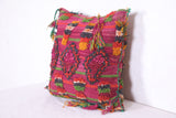 Moroccan handmade rug pillows 20.4 INCHES X 19.6 INCHES