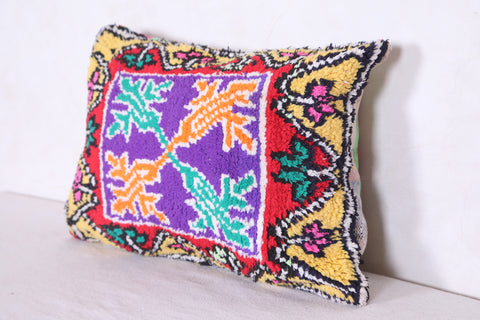 Moroccan kilim pillow 12.5 INCHES X 18.1 INCHES