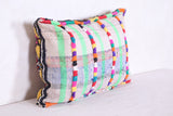 Moroccan kilim pillow 12.5 INCHES X 18.1 INCHES