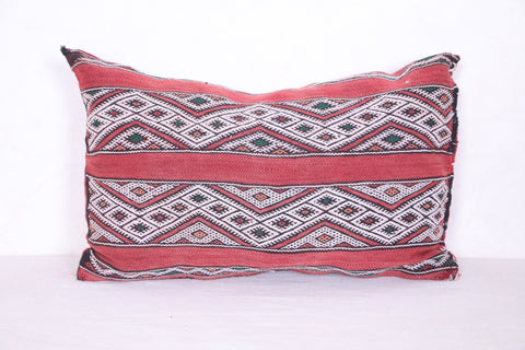 Moroccan kilim pillow  12.5 INCHES X 19.6 INCHES