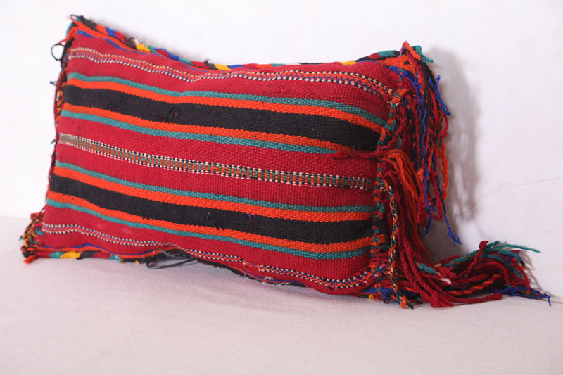 Striped Moroccan Kilim Pillow 13.3 INCHES X 20.8 INCHES