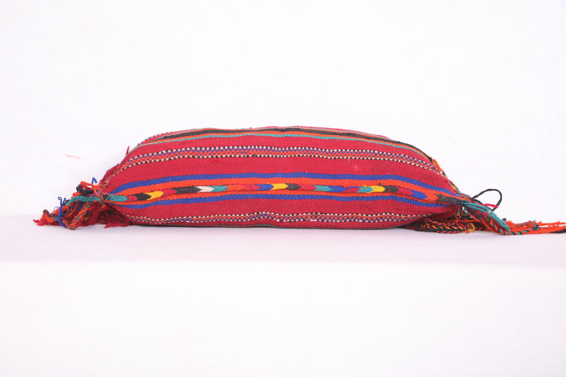 Striped Moroccan Kilim Pillow 13.3 INCHES X 20.8 INCHES