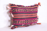 Moroccan handmade kilim pillow 15.7 INCHES X 20.4 INCHES