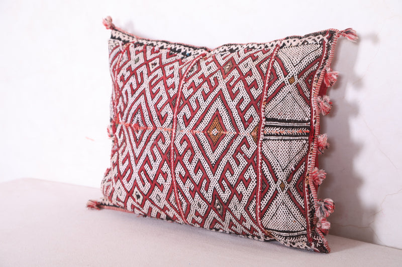 Handmade berber pillow 14.9 INCHES X 18.8 INCHES